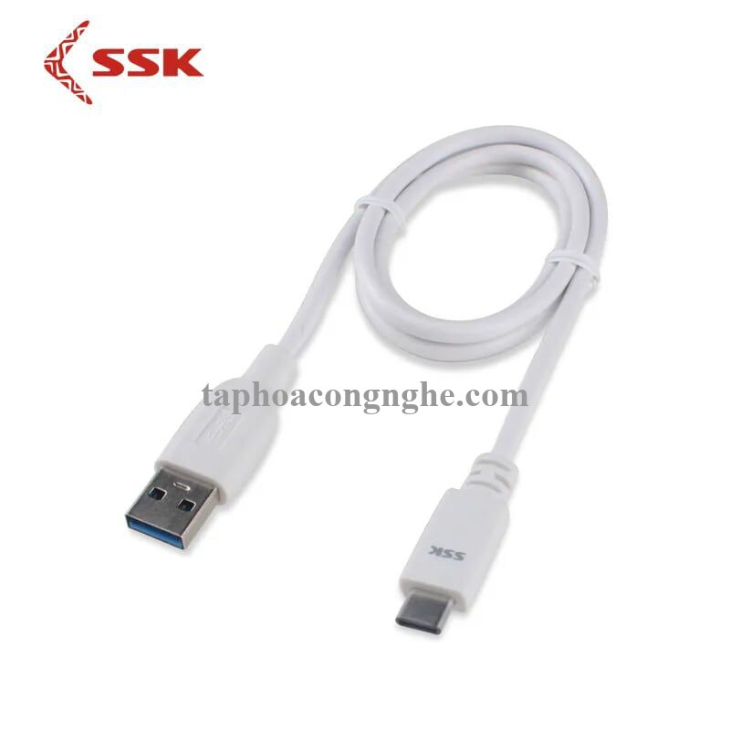 SSK UC-CA-982 95072 80cm Màu Trắng Cáp chuyển đổi Usb Type-C ra USB 3.0 0.8m 30095072